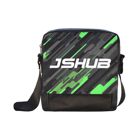 JS HUB Motion Core Tracolla Uomo Streetwear Multicolor Base Nera