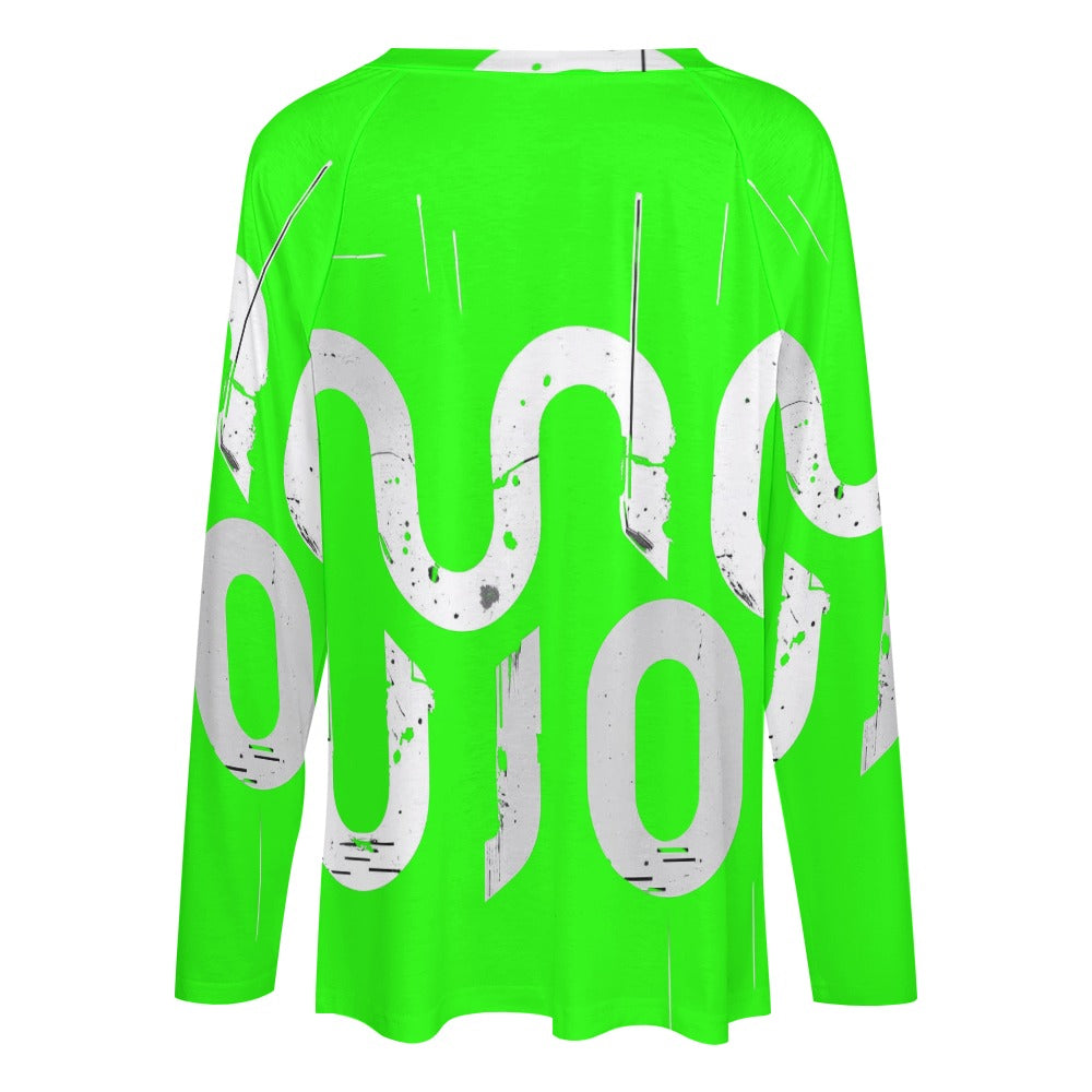 T-shirt donna “Urban V Long Tee” – Concrete Echoes