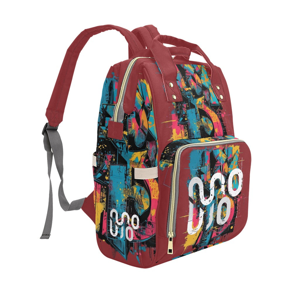 Zaino Multifunzione “Visual Riot” – Concrete Eschoes Collection