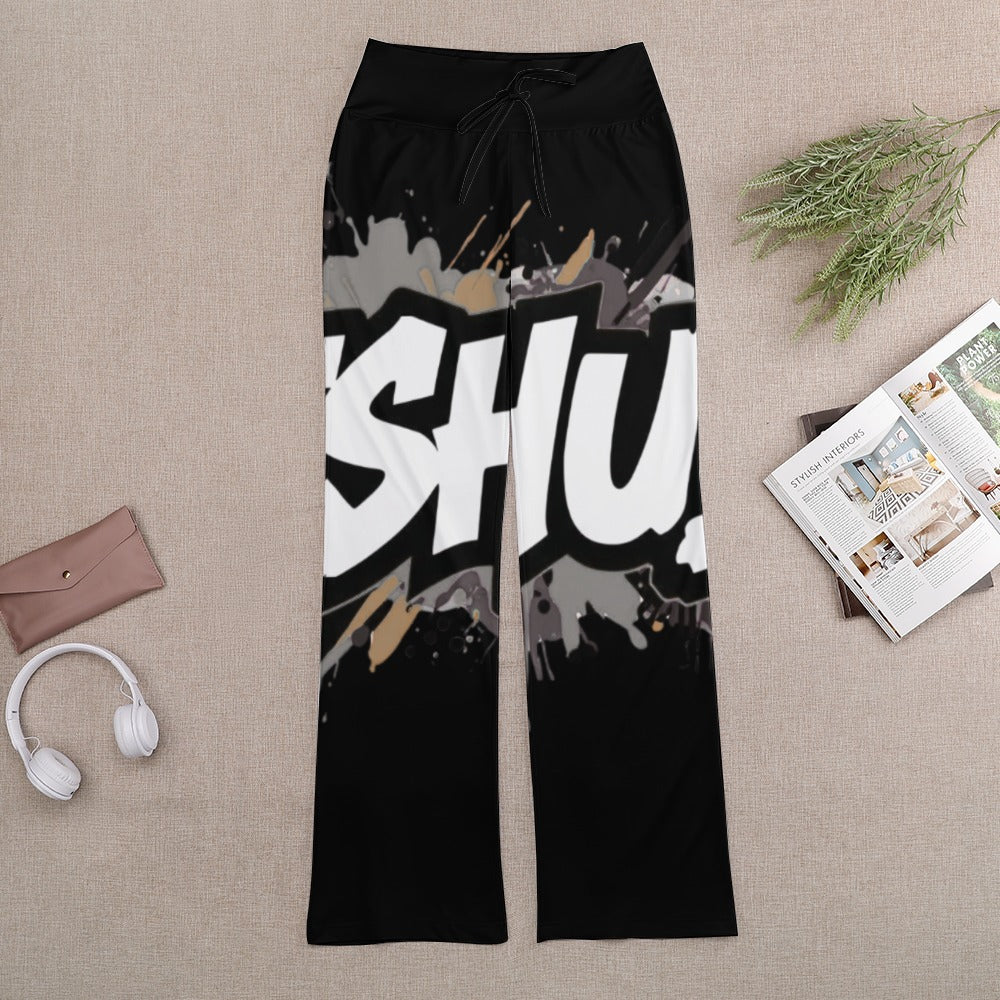 Pantaloni da Yoga JSHub Donna – Comfort e Stile in Bianco e Nero