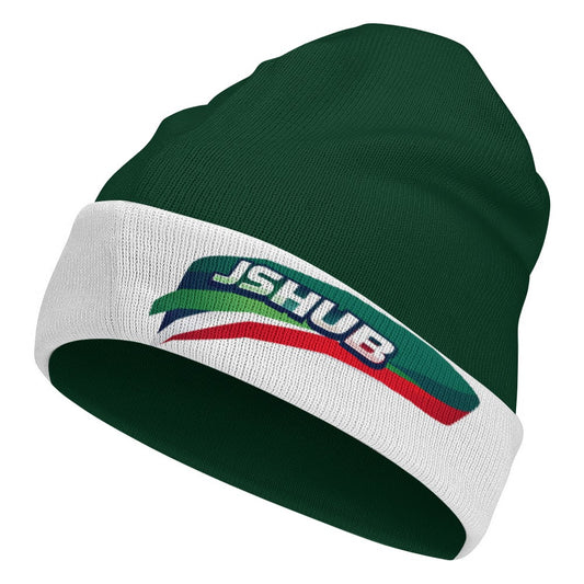 JSHUB Winter Nation Italy Edition – Zuccotto Donna Verde Scuro Logo Tricolore