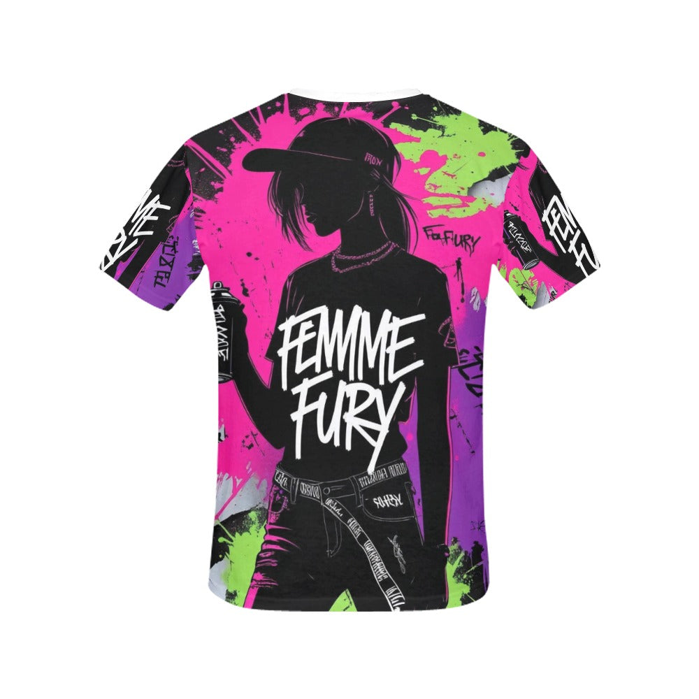 T-shirt donna FEMME FURY - Streetwear
