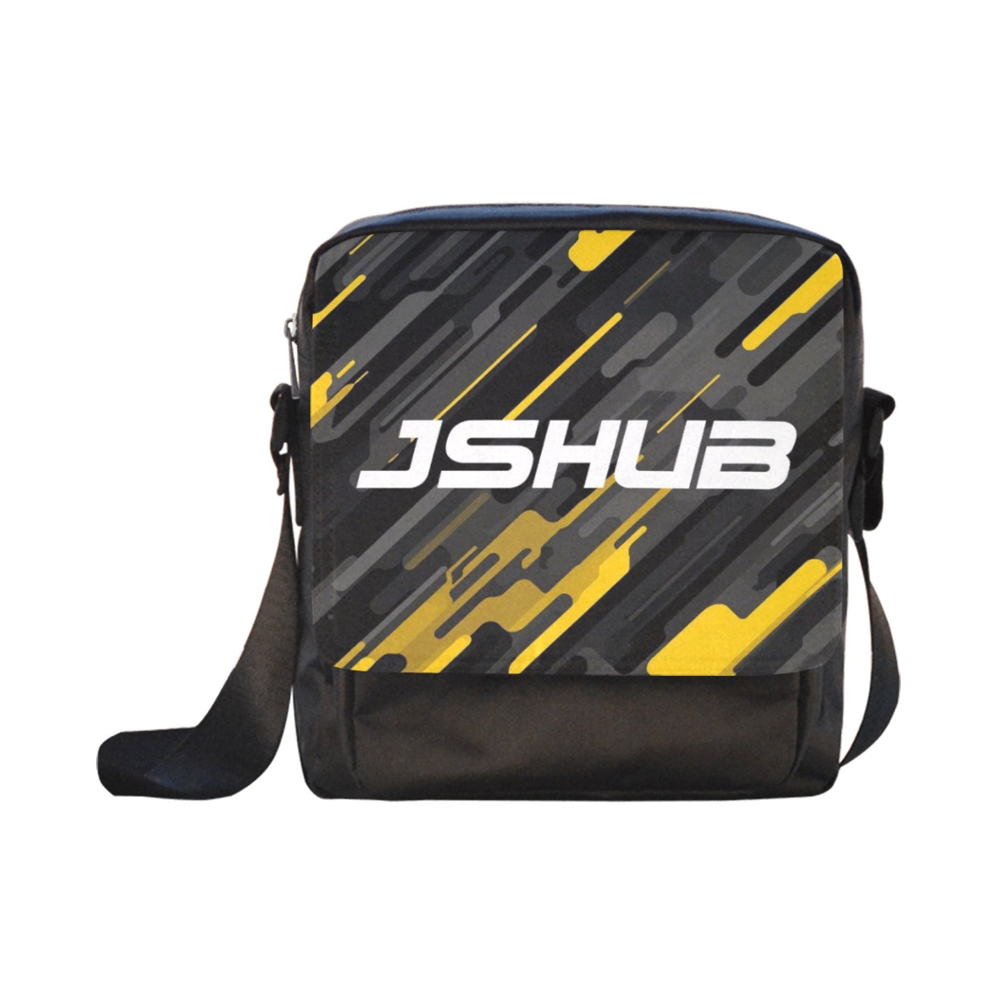 JS HUB Motion Core Tracolla Uomo Streetwear Multicolor Base Nera