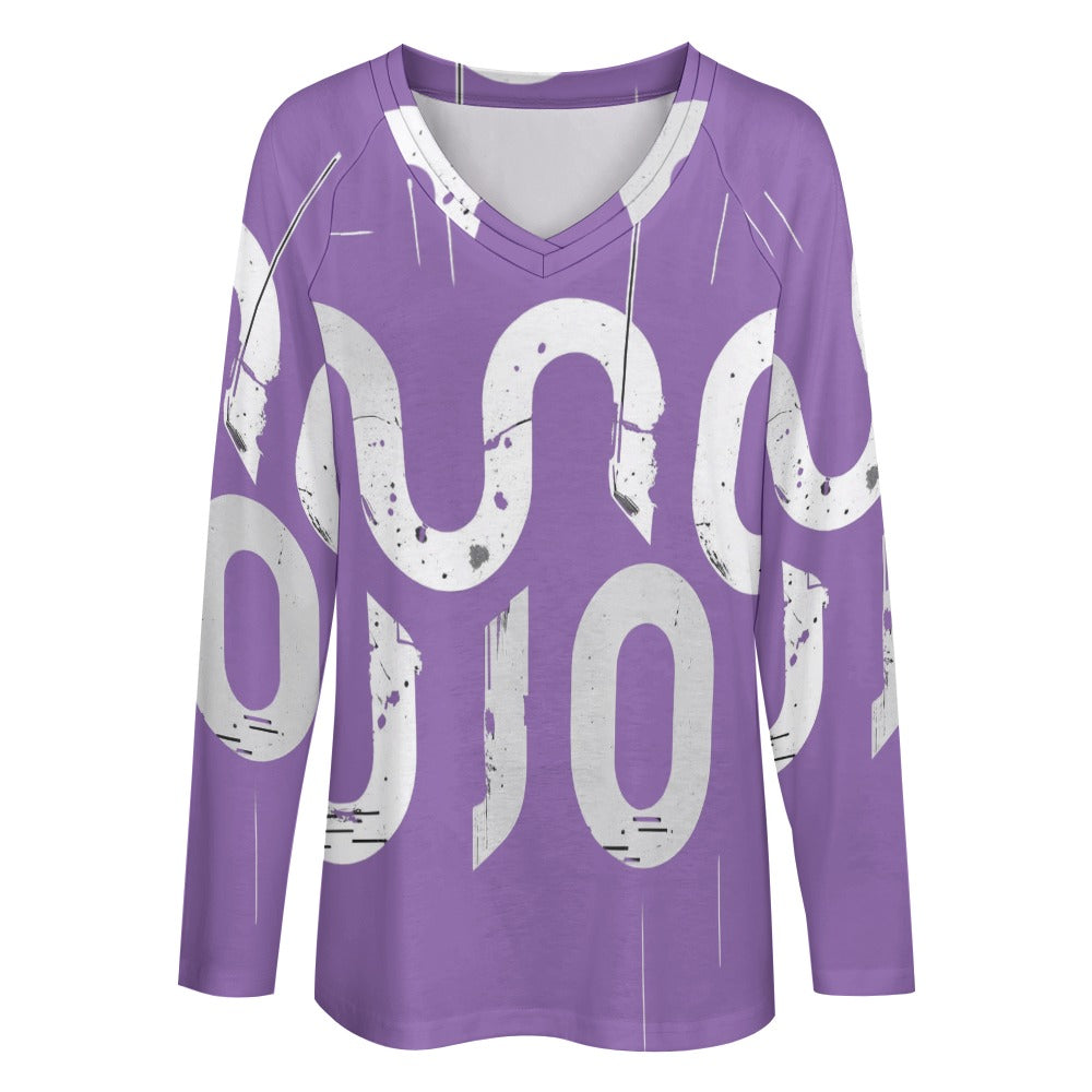 T-shirt donna “Urban V Long Tee” – Concrete Echoes