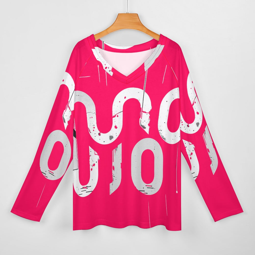 T-shirt donna “Urban V Long Tee” – Concrete Echoes