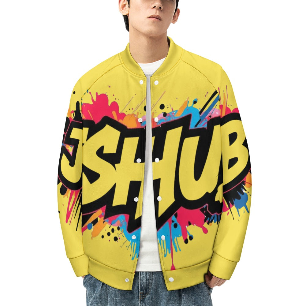 Giacca Baseball JSHub – Collezione Urban Streetwear 2025