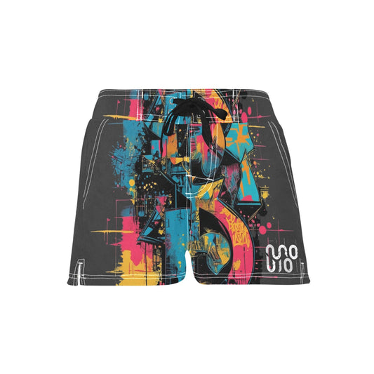 Bermuda Donna | Urban Graffiti Edition Concrete Echoes – Linea V-neck “Visual Riot”