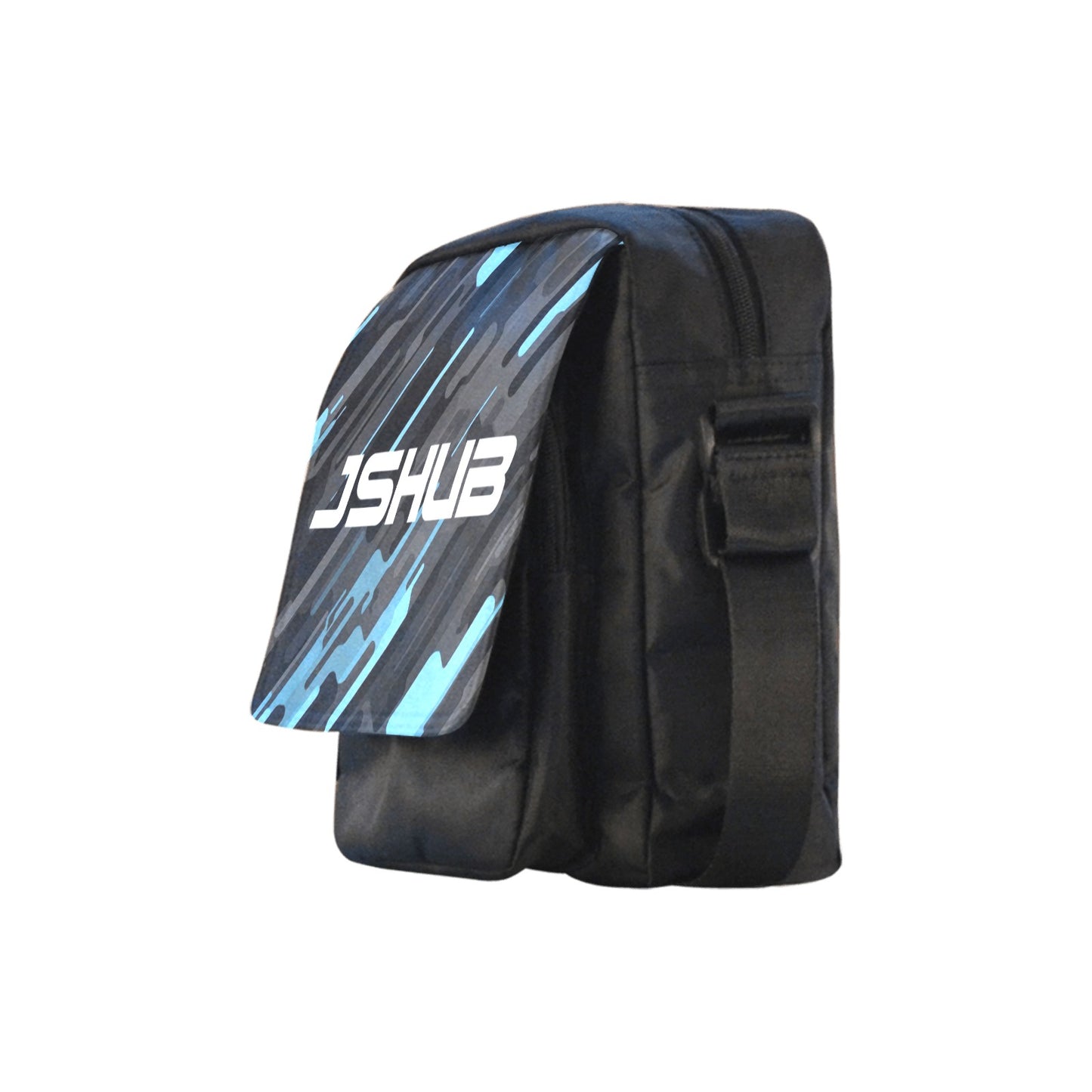 JS HUB Motion Core Tracolla Uomo Streetwear Multicolor Base Nera