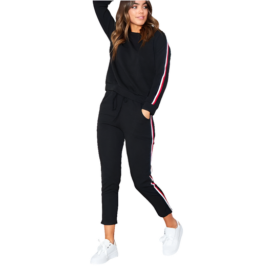 Tuta Urban Flow Set – Felpa + Jogger in Cotone Tech