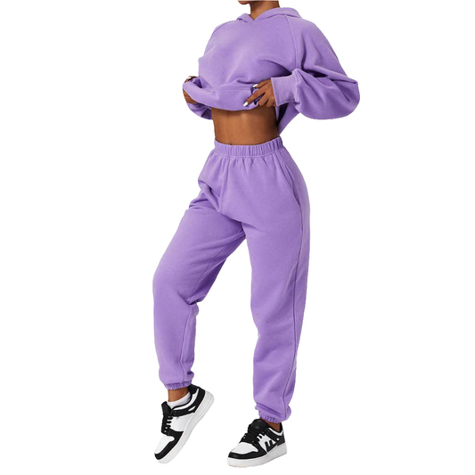 Tuta Plush Pocket Hooded Streetwear