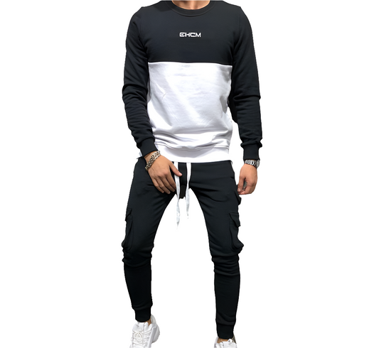 Tuta Streetcode Set – Felpa + Cargo Jogger Multitasche