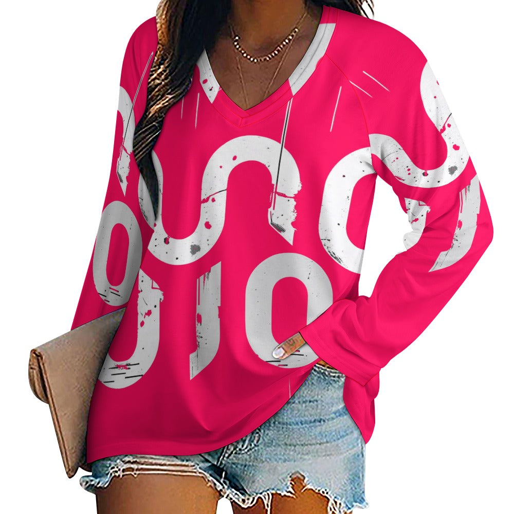 T-shirt donna “Urban V Long Tee” – Concrete Echoes