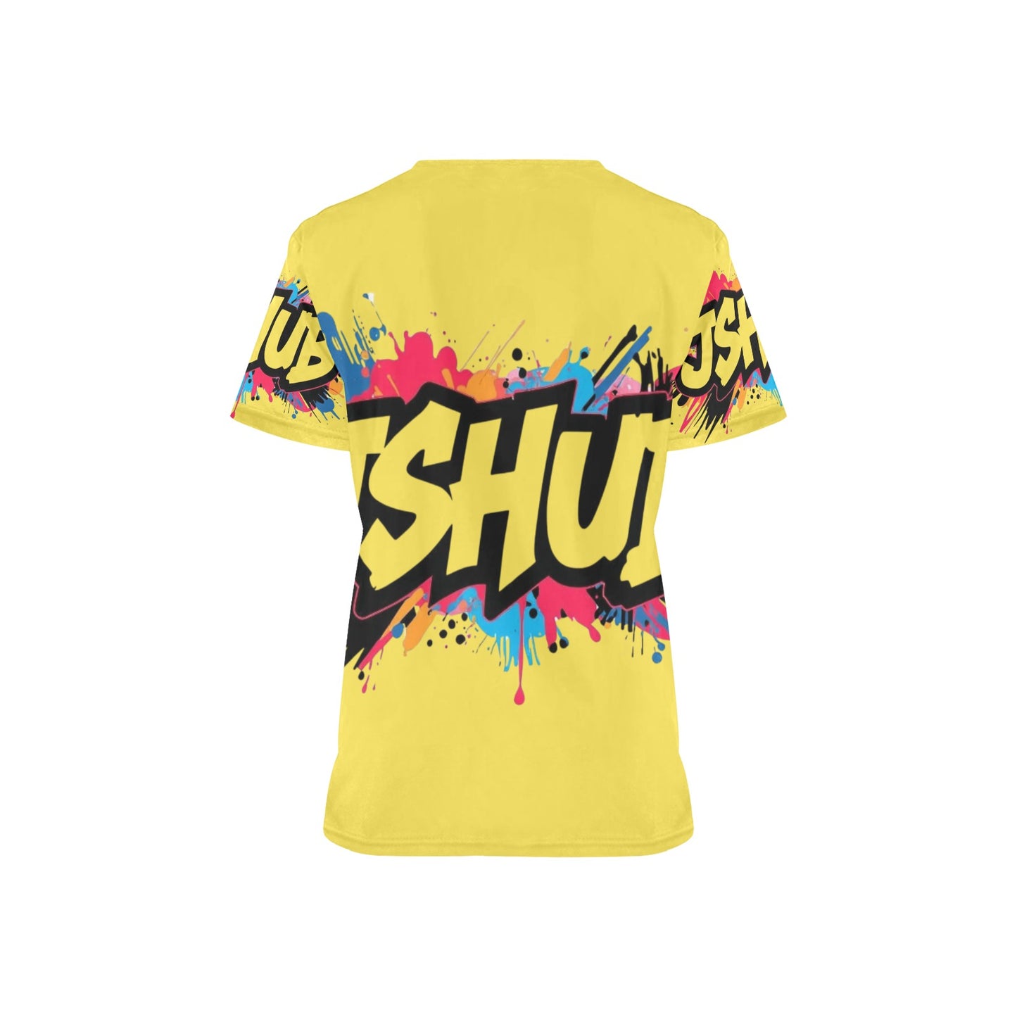 T-shirt Scrub Unisex JSHub Logo Multicolor All-Over – Urban Style 2025