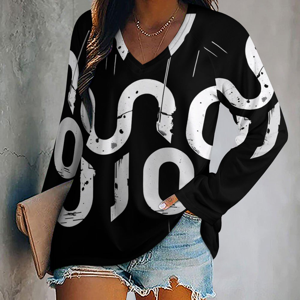 T-shirt donna “Urban V Long Tee” – Concrete Echoes