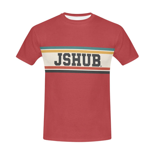 T-Shirt Uomo JSHUB Anni 50 – Collezione Sport Heritage All Over