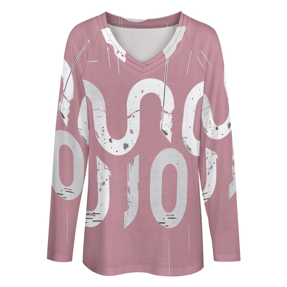 T-shirt donna “Urban V Long Tee” – Concrete Echoes