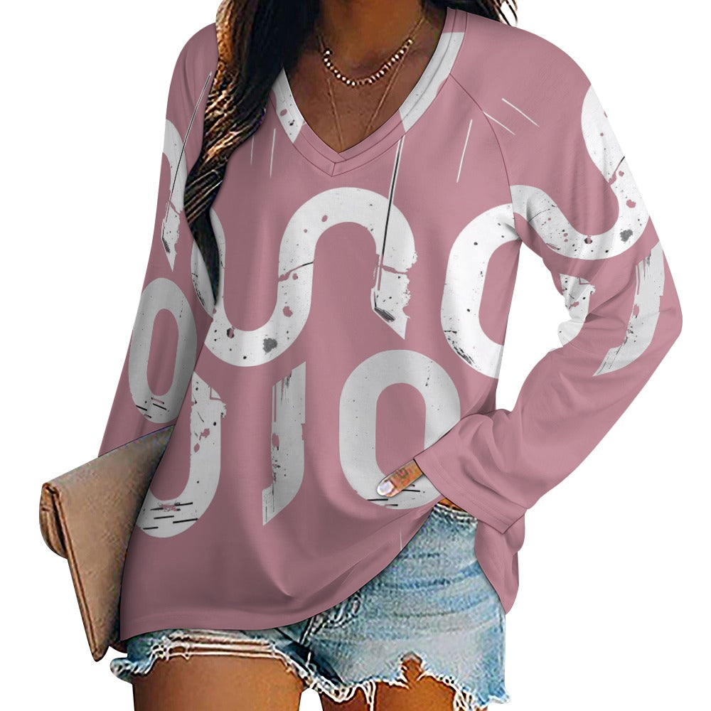 T-shirt donna “Urban V Long Tee” – Concrete Echoes