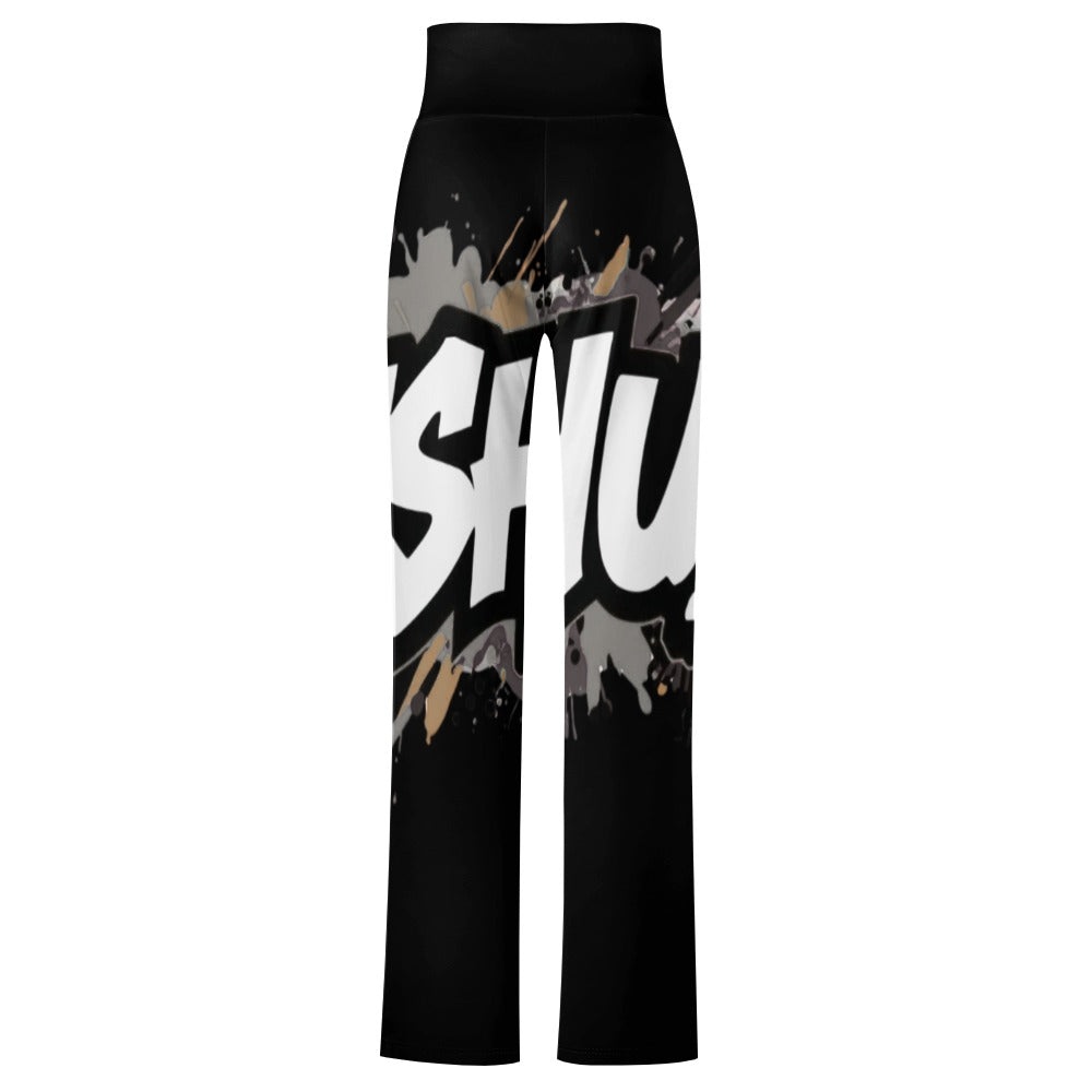 Pantaloni da Yoga JSHub Donna – Comfort e Stile in Bianco e Nero