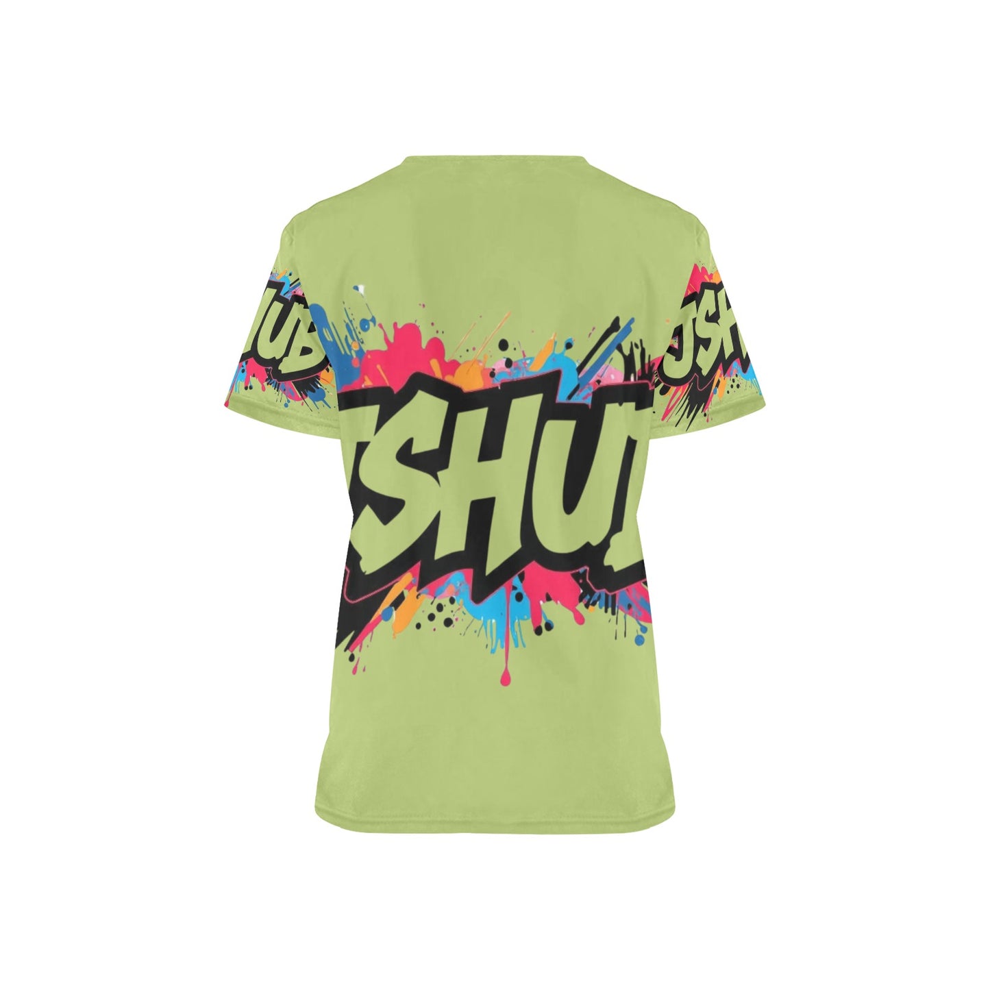 T-shirt Scrub Unisex JSHub Logo Multicolor All-Over – Urban Style 2025