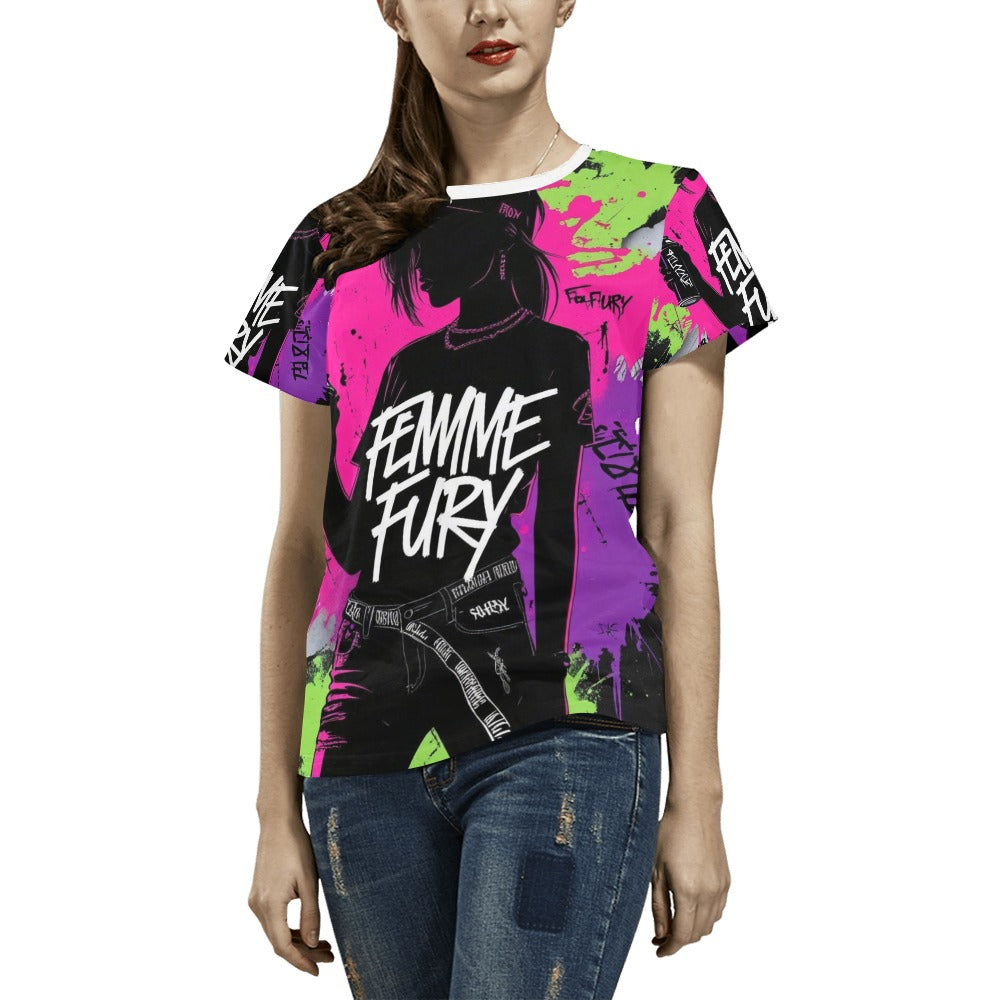 T-shirt donna FEMME FURY - Streetwear