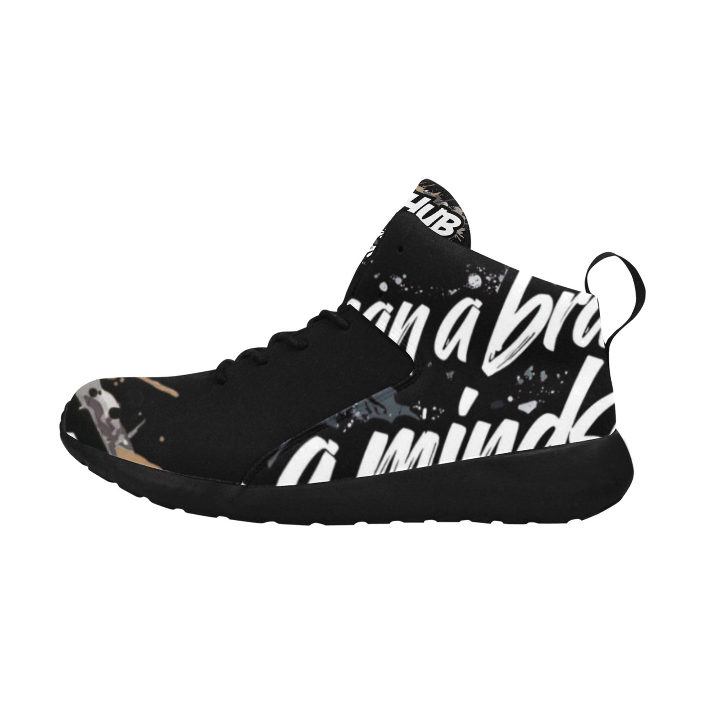 Sneakers black Uomo JSHUB MINDSET_01 More Than a Brand Its a Mindset