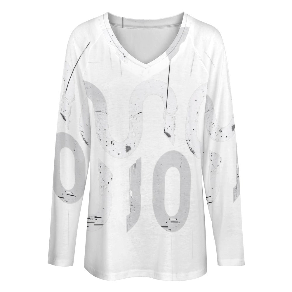 T-shirt donna “Urban V Long Tee” – Concrete Echoes