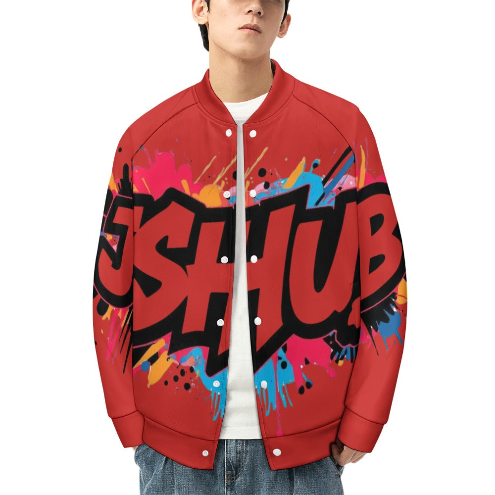 Giacca Baseball JSHub – Collezione Urban Streetwear 2025
