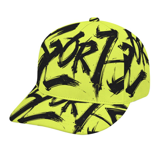 Cappello donna MOMO Bloom giallo fluo