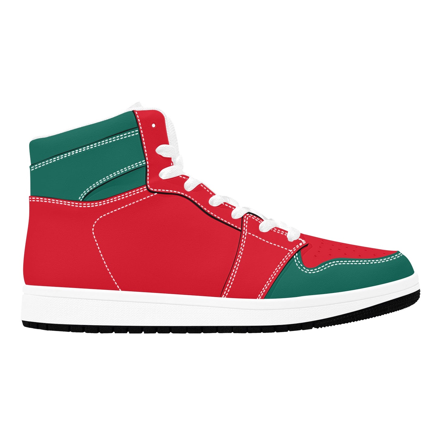 Sneakers High Top Italy Uomo Bianche Tricolore JSHUB Winter Nation 2026 Streetwear