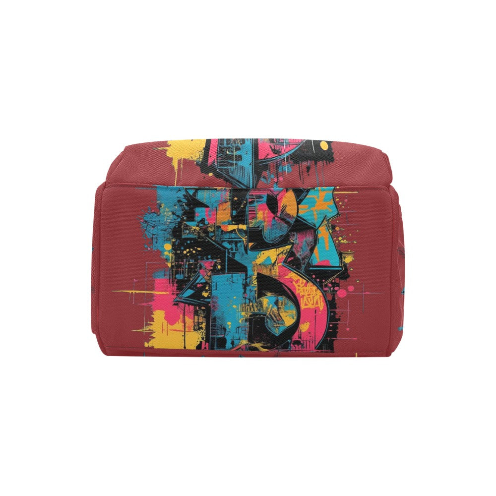 Zaino Multifunzione “Visual Riot” – Concrete Eschoes Collection