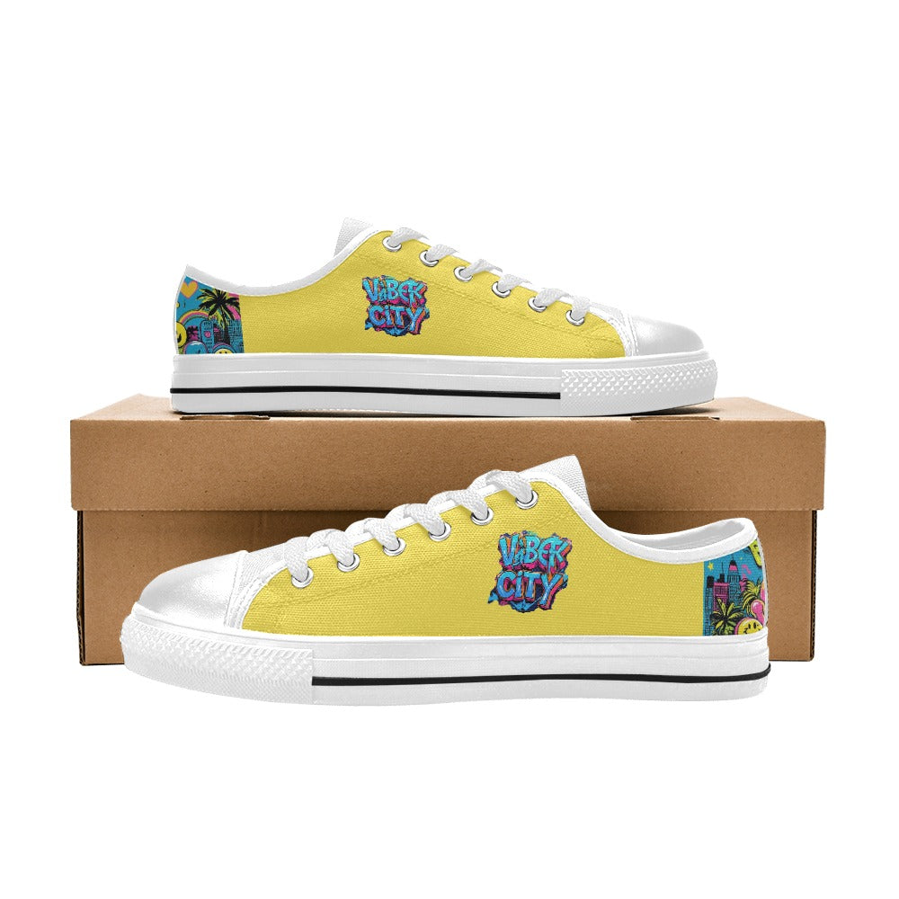 Scarpa bassa uomo canvas Viber City – Urban Yellow