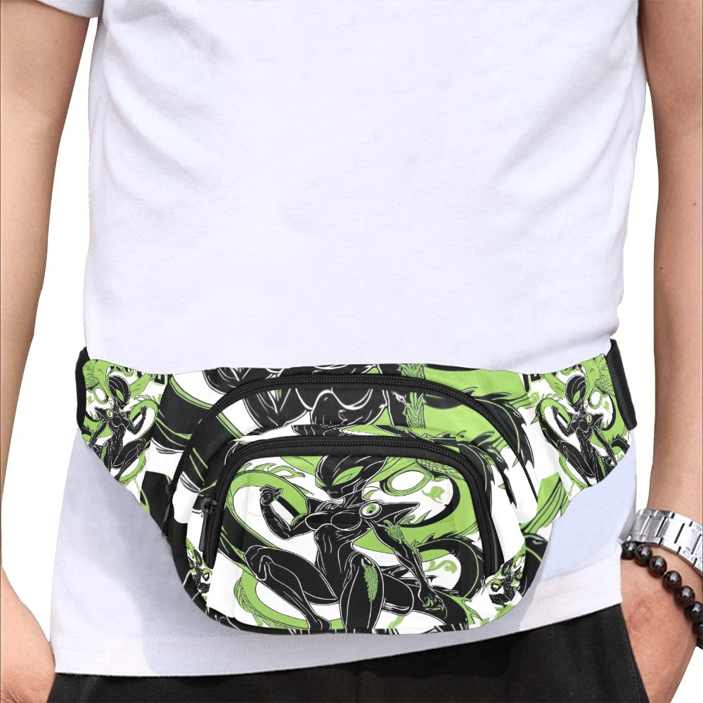 Marsupio Unisex con Tasca Frontale – Collezione Xenoflare | JSHub.it