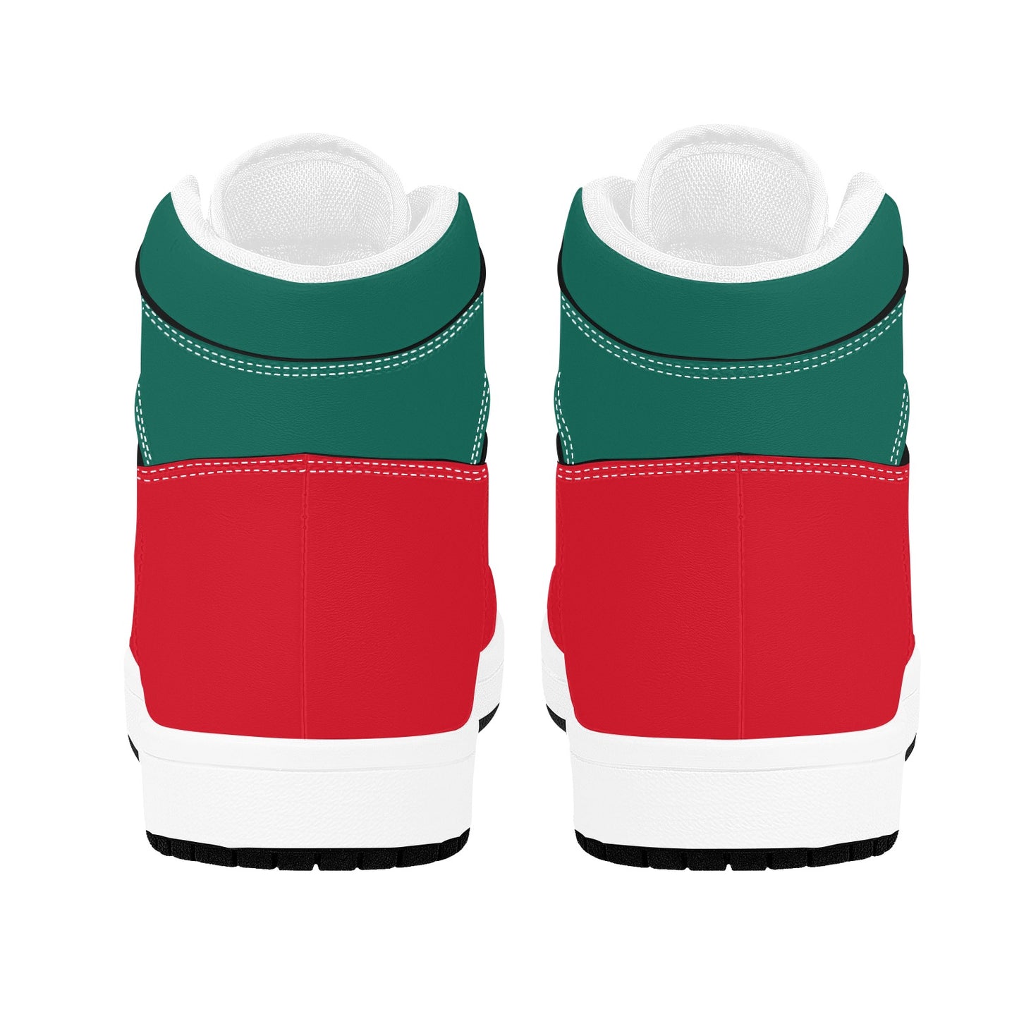 Sneakers High Top Italy Uomo Bianche Tricolore JSHUB Winter Nation 2026 Streetwear