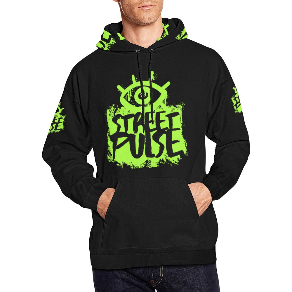 Felpa con cappuccio uomo “JS Street Pulse”