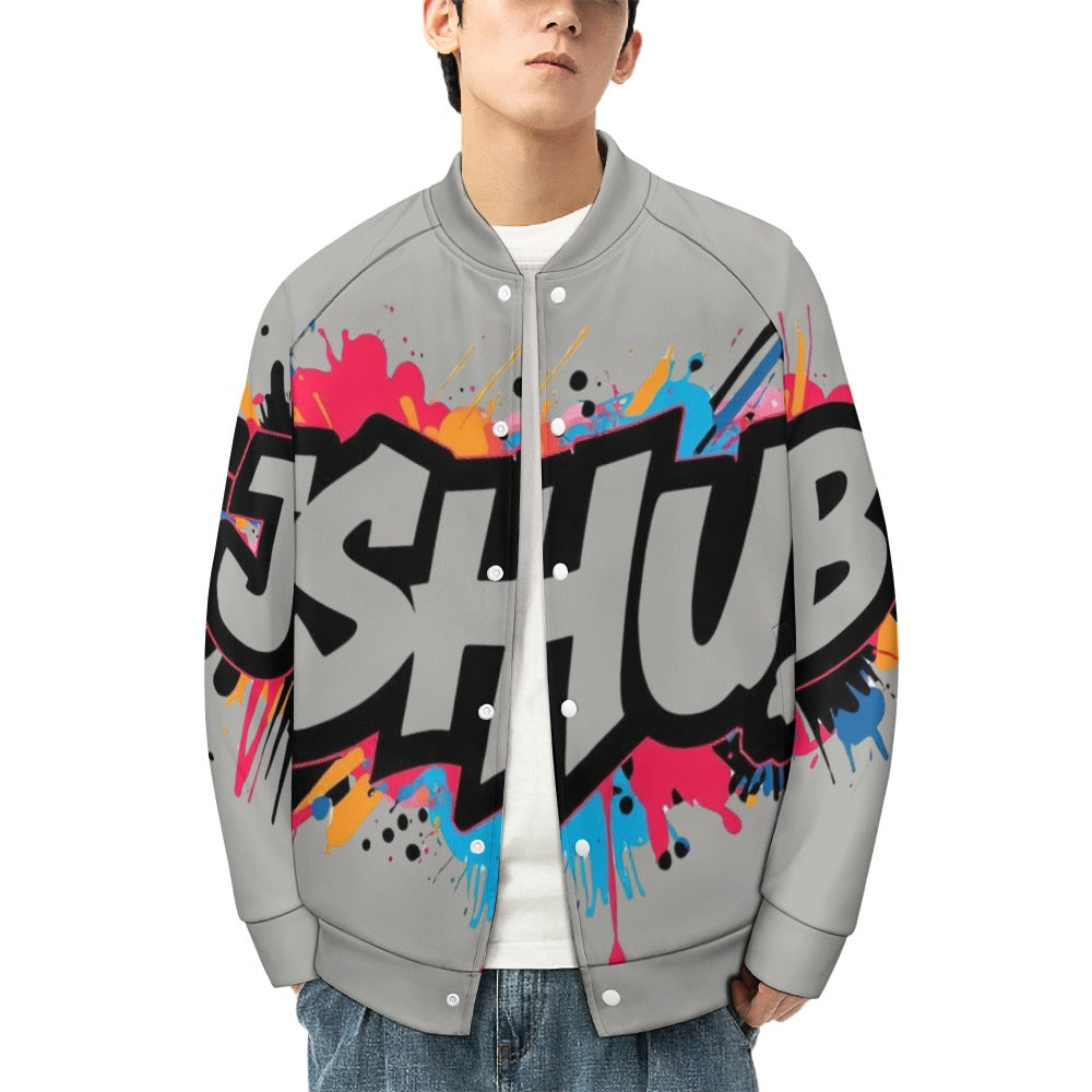 Giacca Baseball JSHub – Collezione Urban Streetwear 2025
