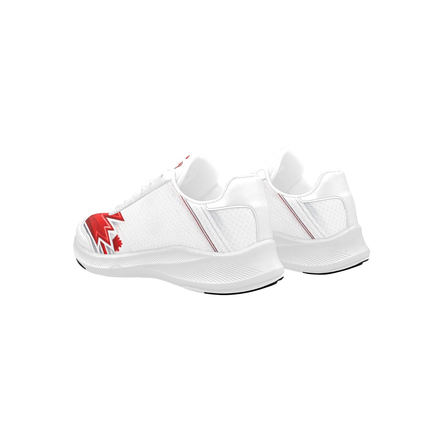 Sneakers Running JSHUB Canada NationWinter 2026 – Scarpe Sportive Bianche con Inserti Minimal