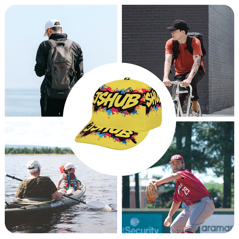 Cappellino da Baseball Unisex JSHub – Collezione Urban Streetwear 2025