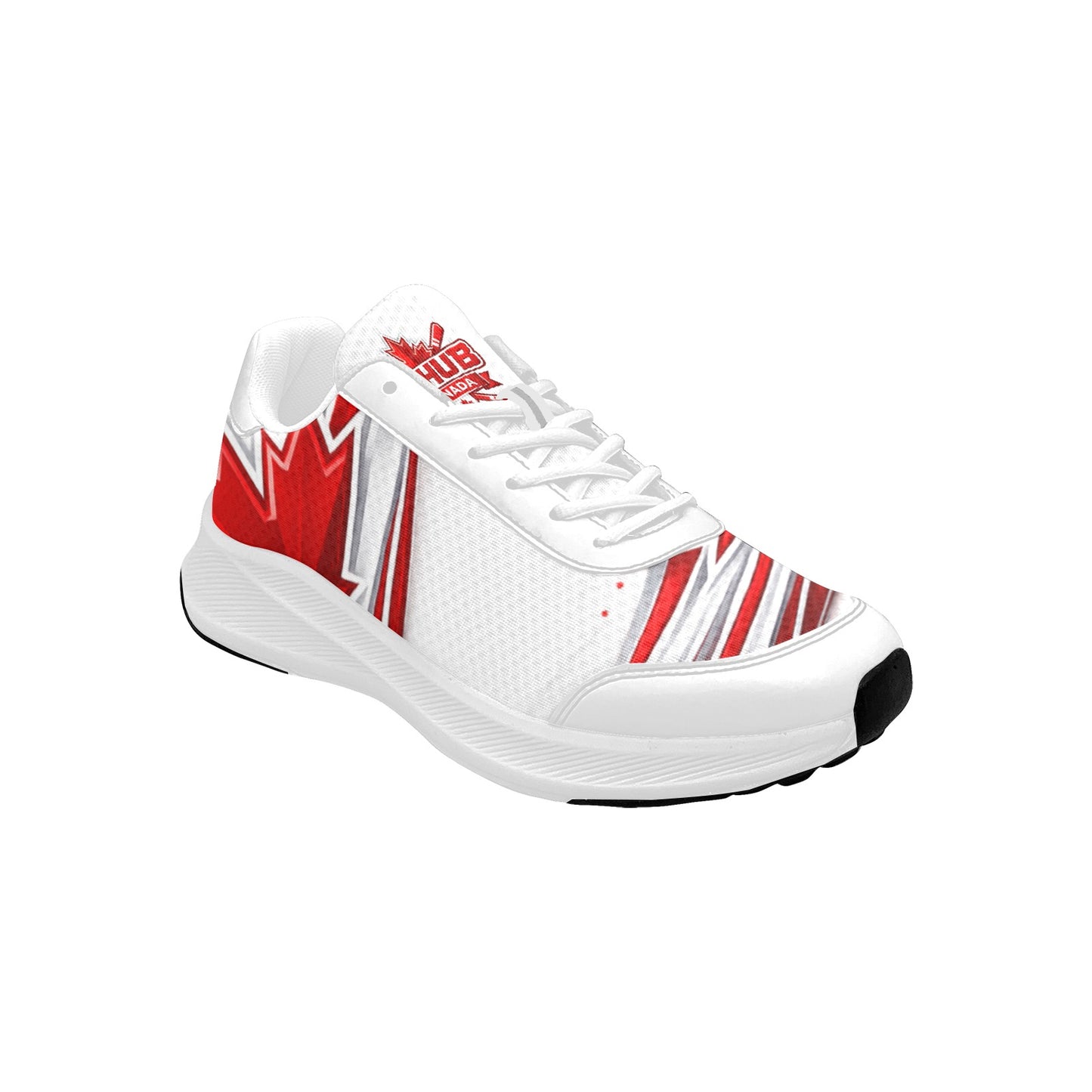 Sneakers Running JSHUB Canada NationWinter 2026 – Scarpe Sportive Bianche con Inserti Minimal