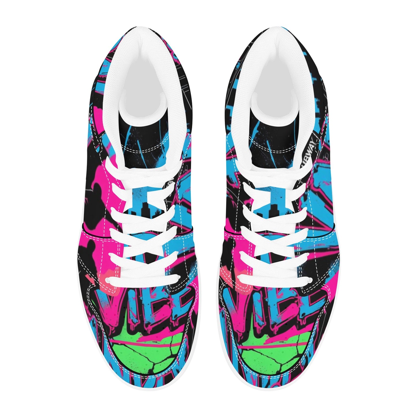 Sneakers alte Vandal Rise – Space leather streetwear uomo