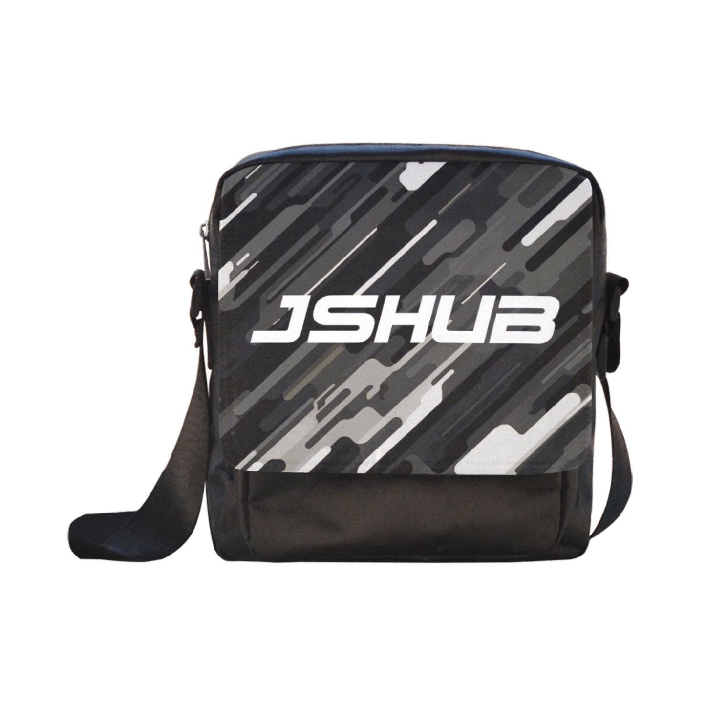 JS HUB Motion Core Tracolla Uomo Streetwear Multicolor Base Nera