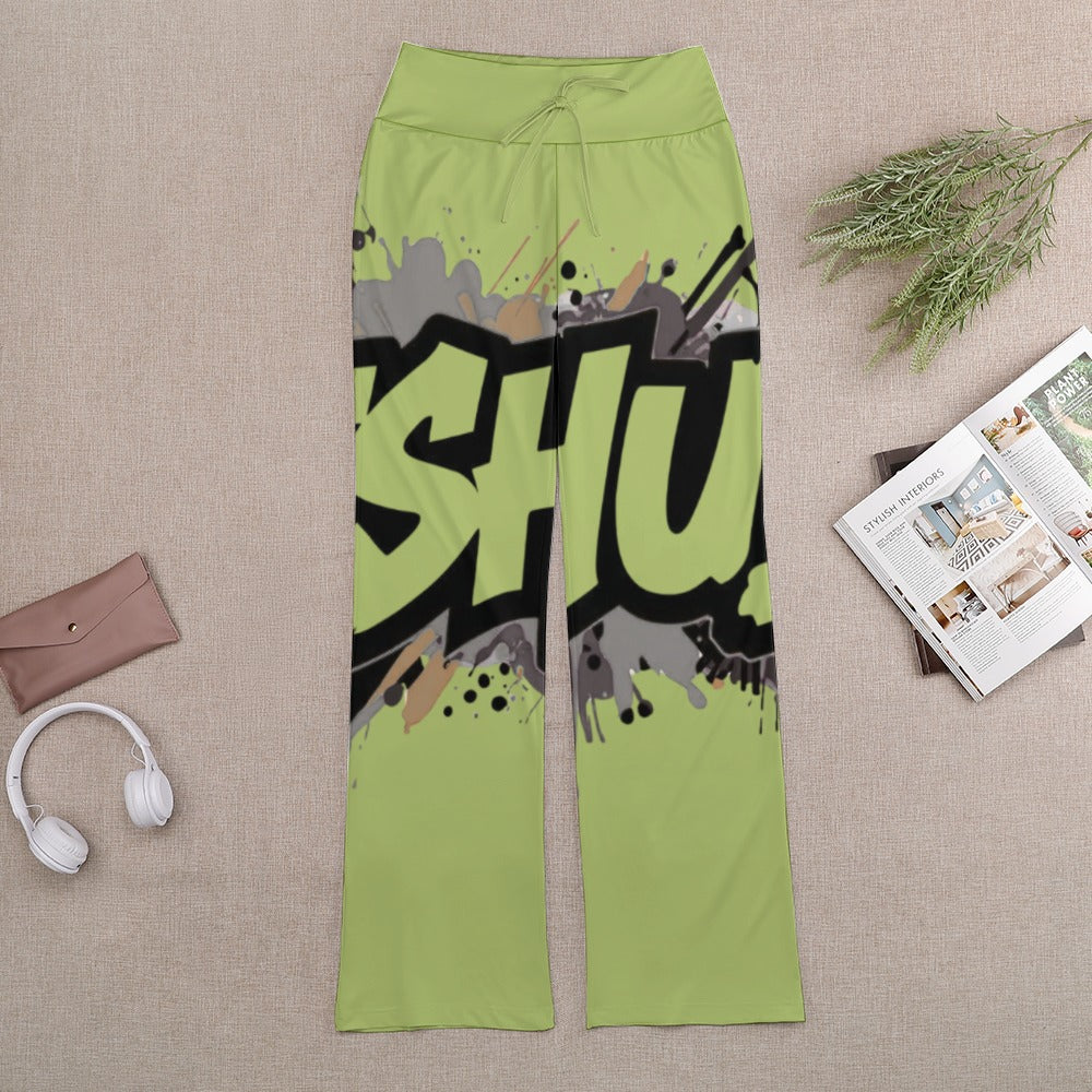 Pantaloni da Yoga JSHub Donna – Comfort e Stile in Bianco e Nero