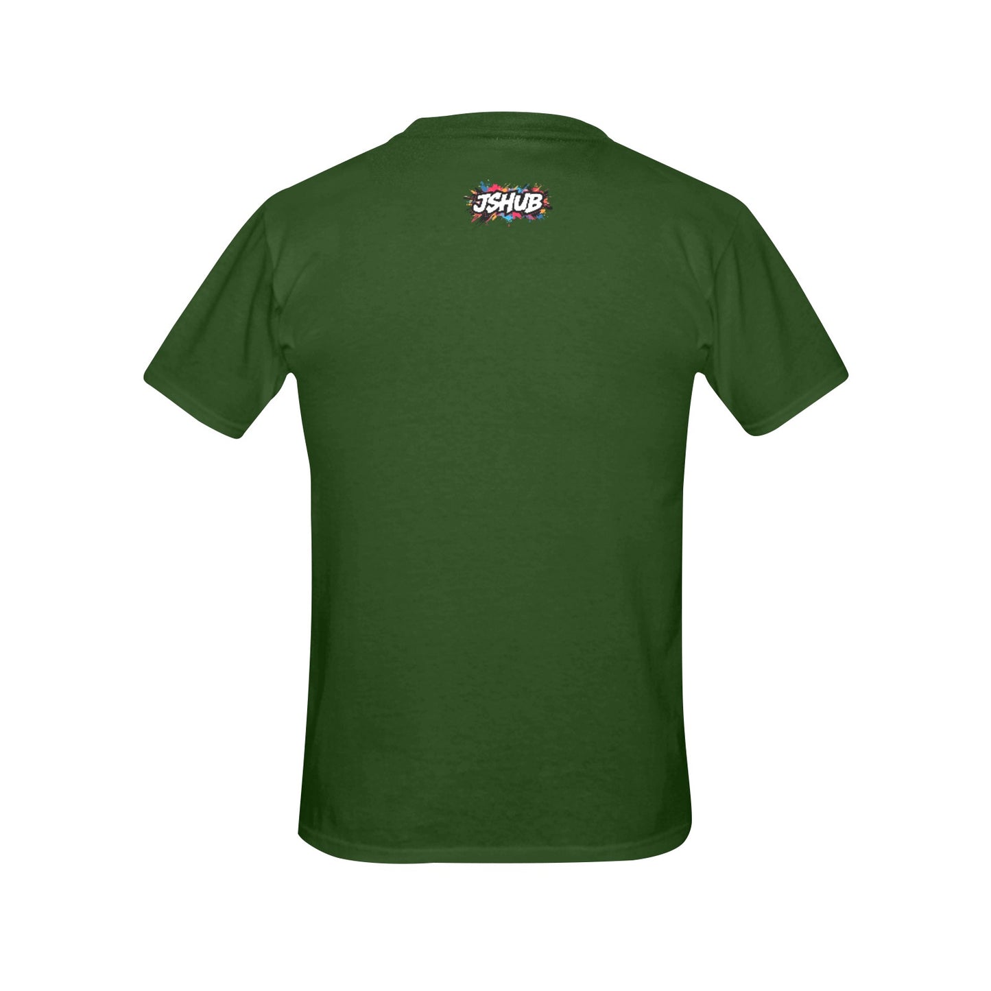 T-shirt Donna JSHub Girocollo Elegante – Stampa All-Over Urban Style