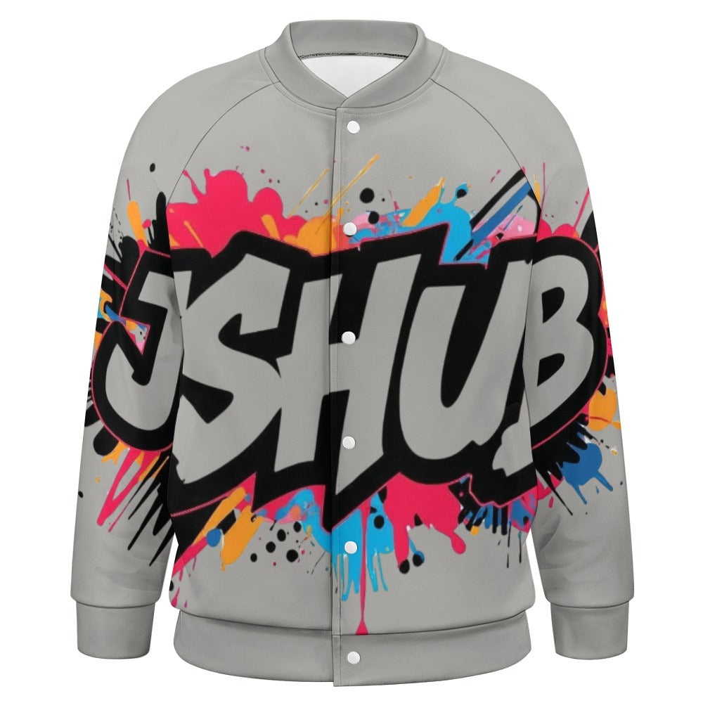 Giacca Baseball JSHub – Collezione Urban Streetwear 2025