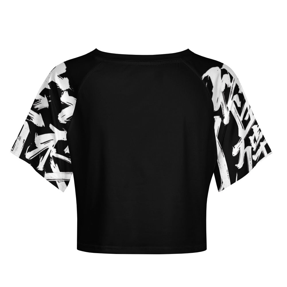 T-shirt corta donna MOMO Bloom – Midnight Bloom