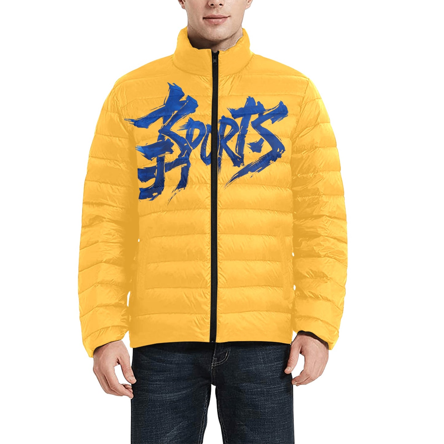 Giacca Bomber Uomo Collezione JSports K22 Apricot Fade JSHUB – Base Giallo Chiaro