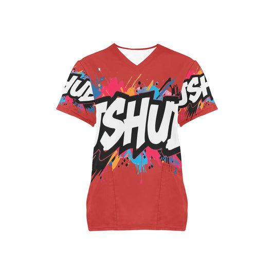T-shirt Scrub Unisex JSHub Logo Multicolor All-Over – Urban Style 2025