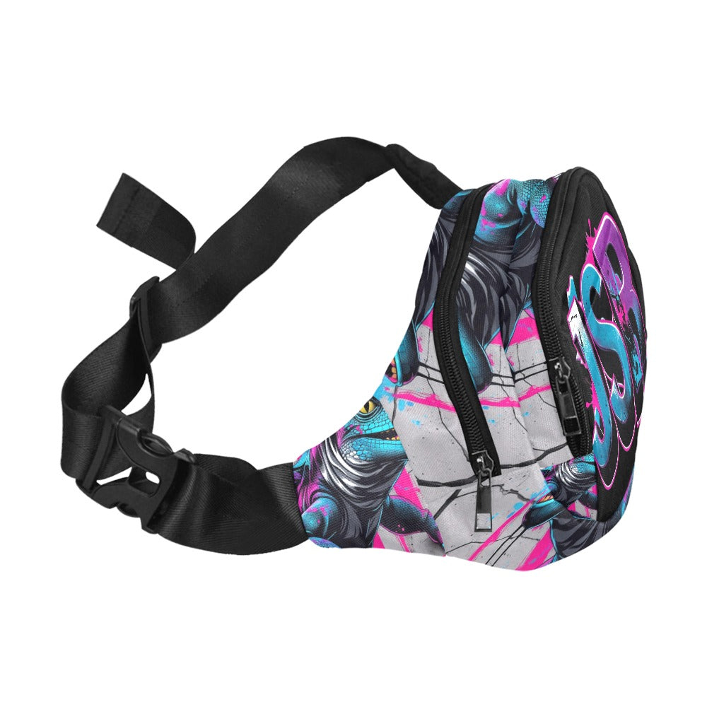 Marsupio Unisex con Tasca Frontale – Collezione Lizard | JSHub.it