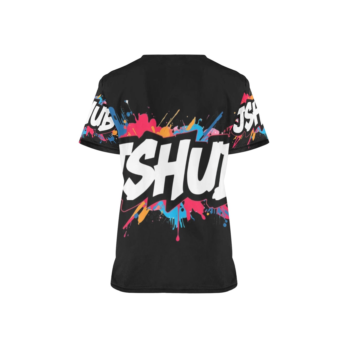 T-shirt Scrub Unisex JSHub Logo Multicolor All-Over – Urban Style 2025