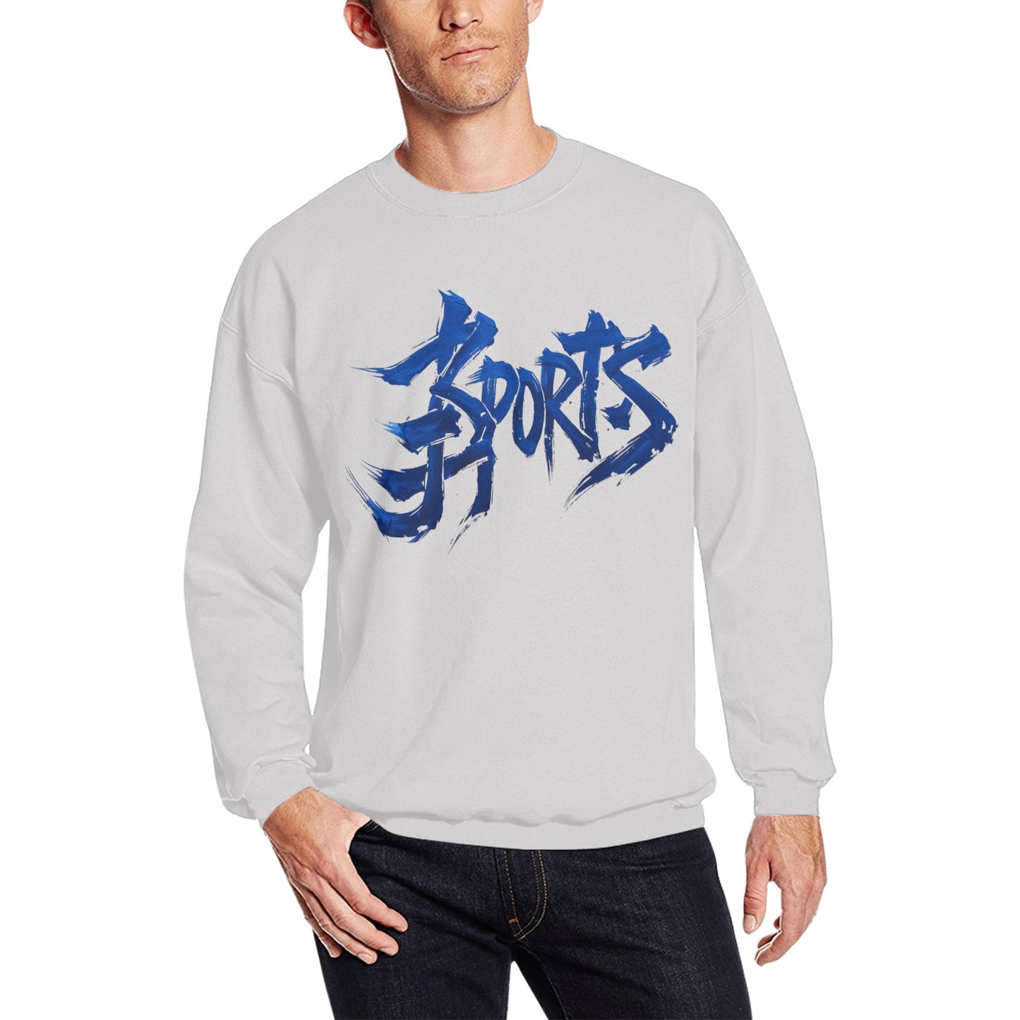 Felpa Uomo "JSPORTS Mono H18 Color Series" – Girocollo