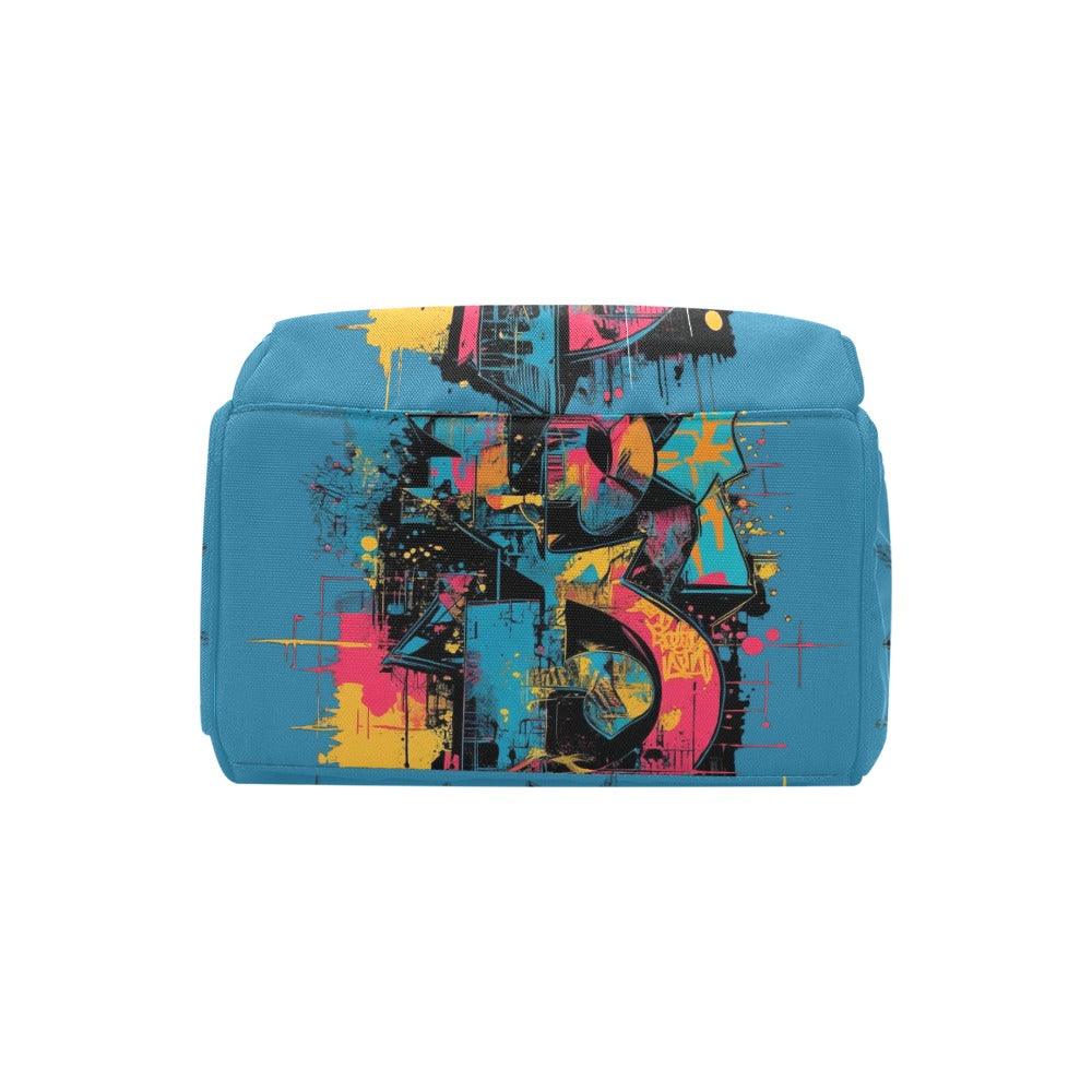 Zaino Multifunzione “Visual Riot” – Concrete Eschoes Collection